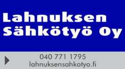 LAHNUKSEN SÄHKÖTYÖ OY logo